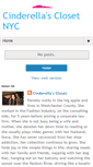Mobile Screenshot of cinderellasclosetnyc.com